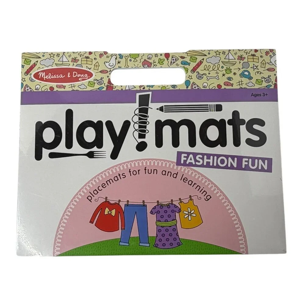 Melissa & Doug Play Mats Fashion Fun New in Package
